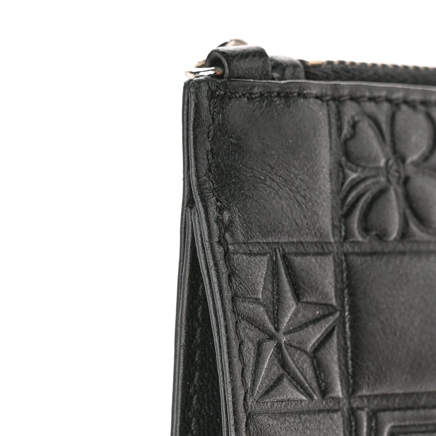 Chanel Lambskin Precious Symbols Pochette Black 10 of 12