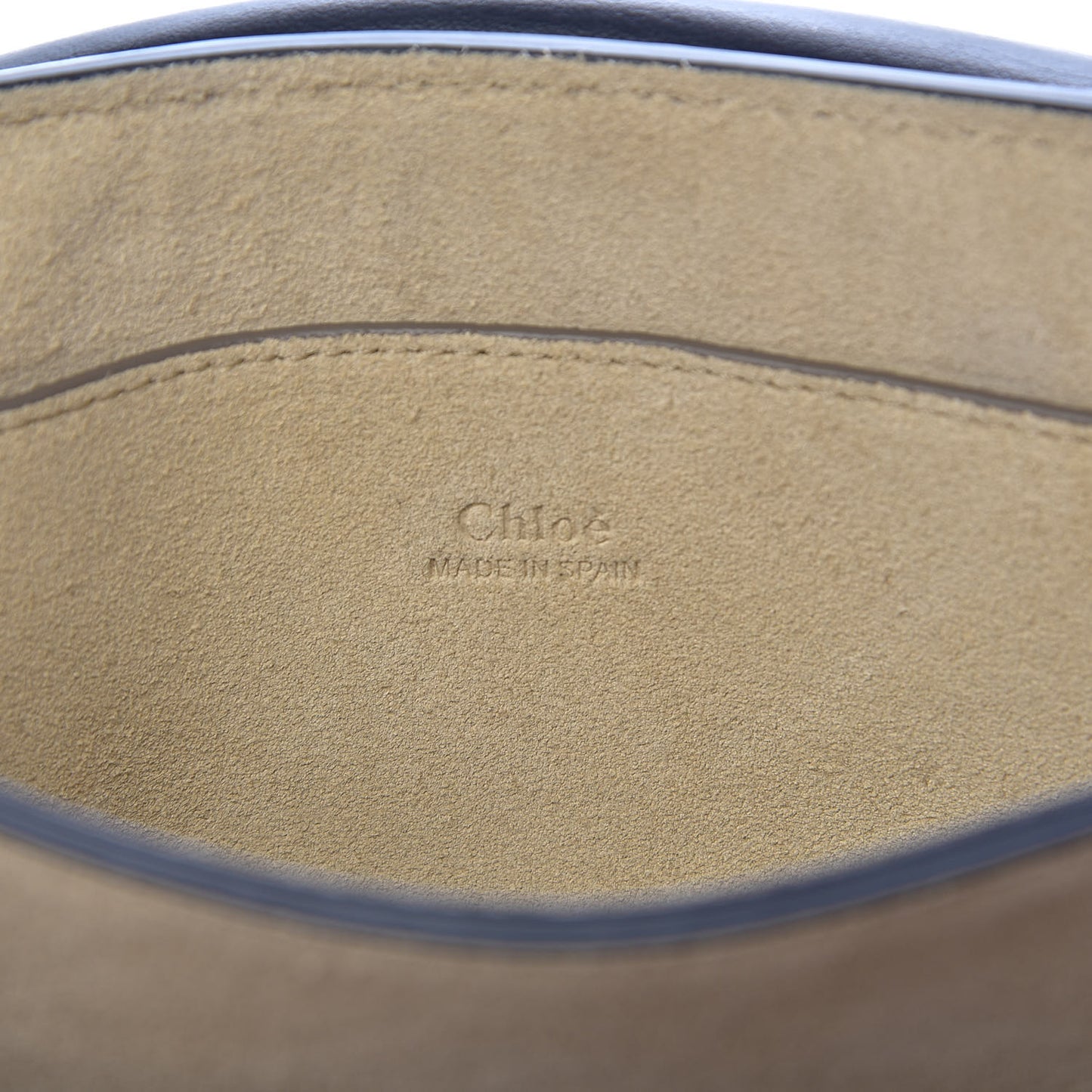 Suede Calfskin Small Faye Shoulder Bag Black
