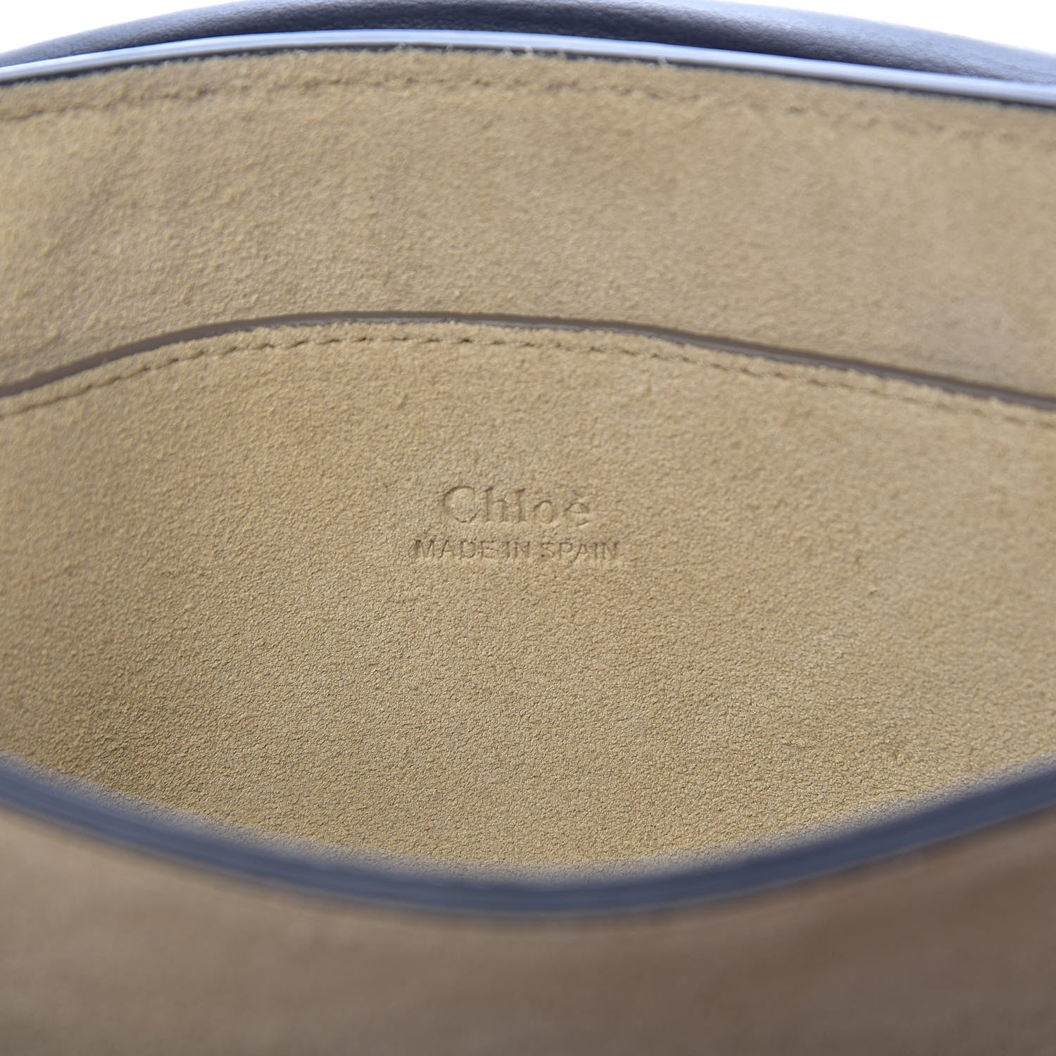 Chloe Suede Calfskin Small Faye Shoulder Bag Black 6 of 11