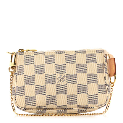 Louis Vuitton Damier Azur Mini Pochette Accessories 1 of 7