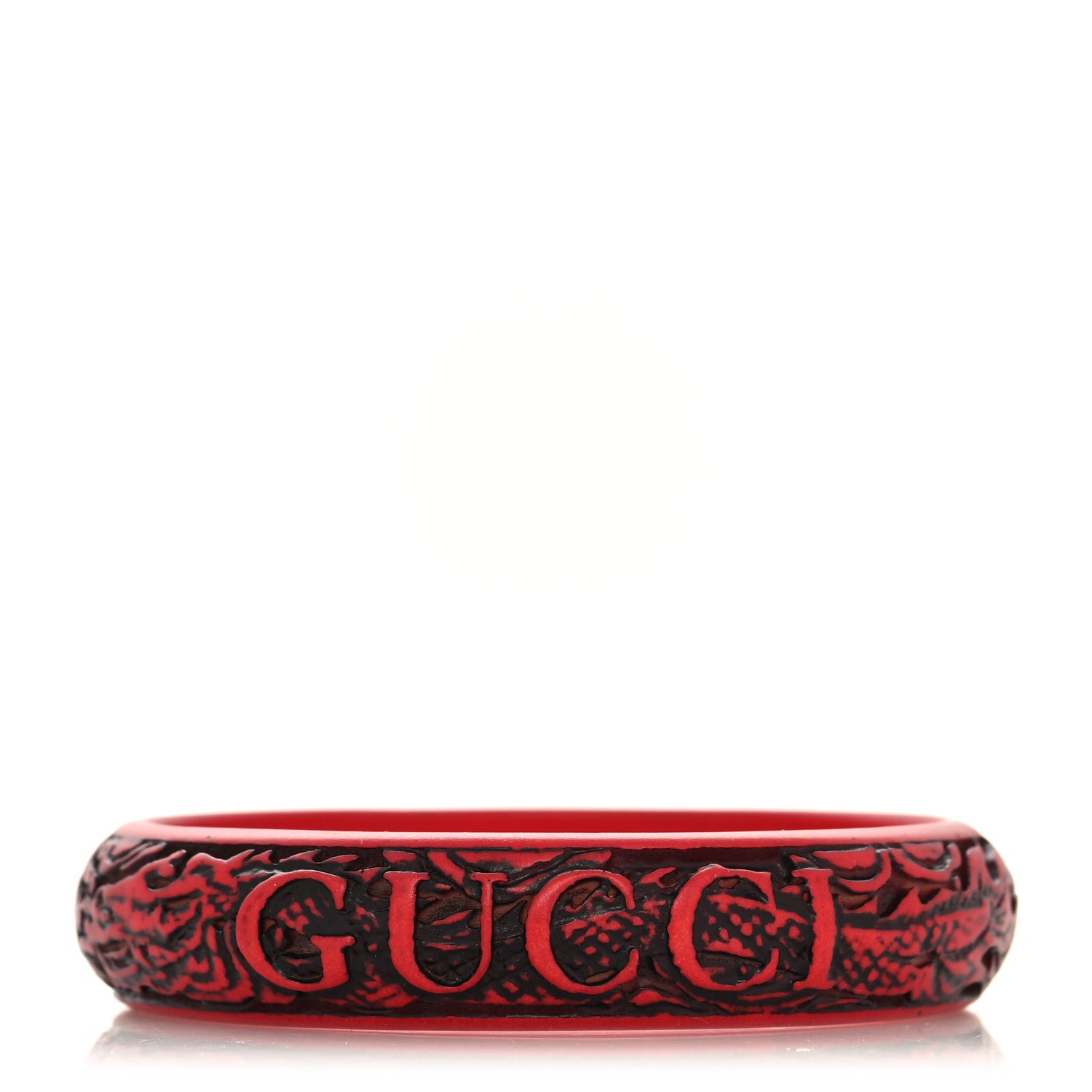 Gucci Resin Flora Bracelet Red 1 of 5