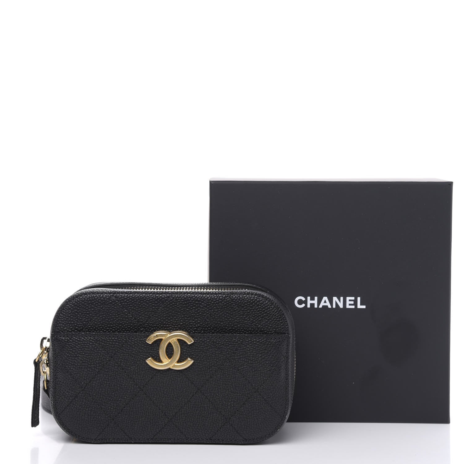 Chanel Caviar Quilted Waist Bag Black 11 of 11
