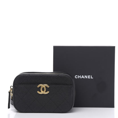 Chanel Caviar Quilted Waist Bag Black 11 of 11