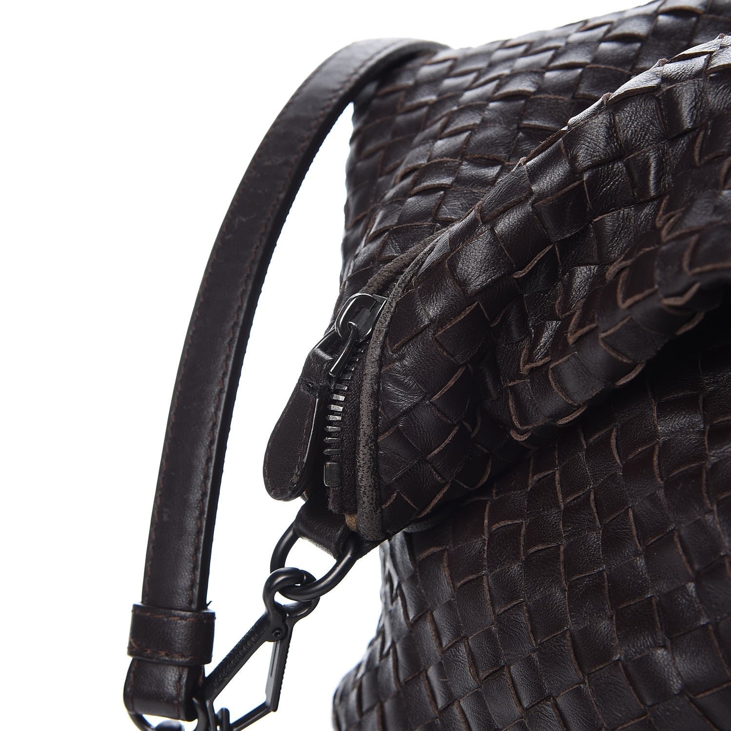 Bottega Veneta Nappa Intrecciato Maxi Convertible Tote Ebano 15 of 25