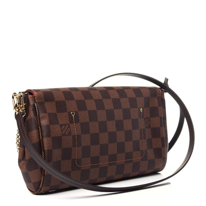 Louis Vuitton Damier Ebene Favorite MM 3 of 11