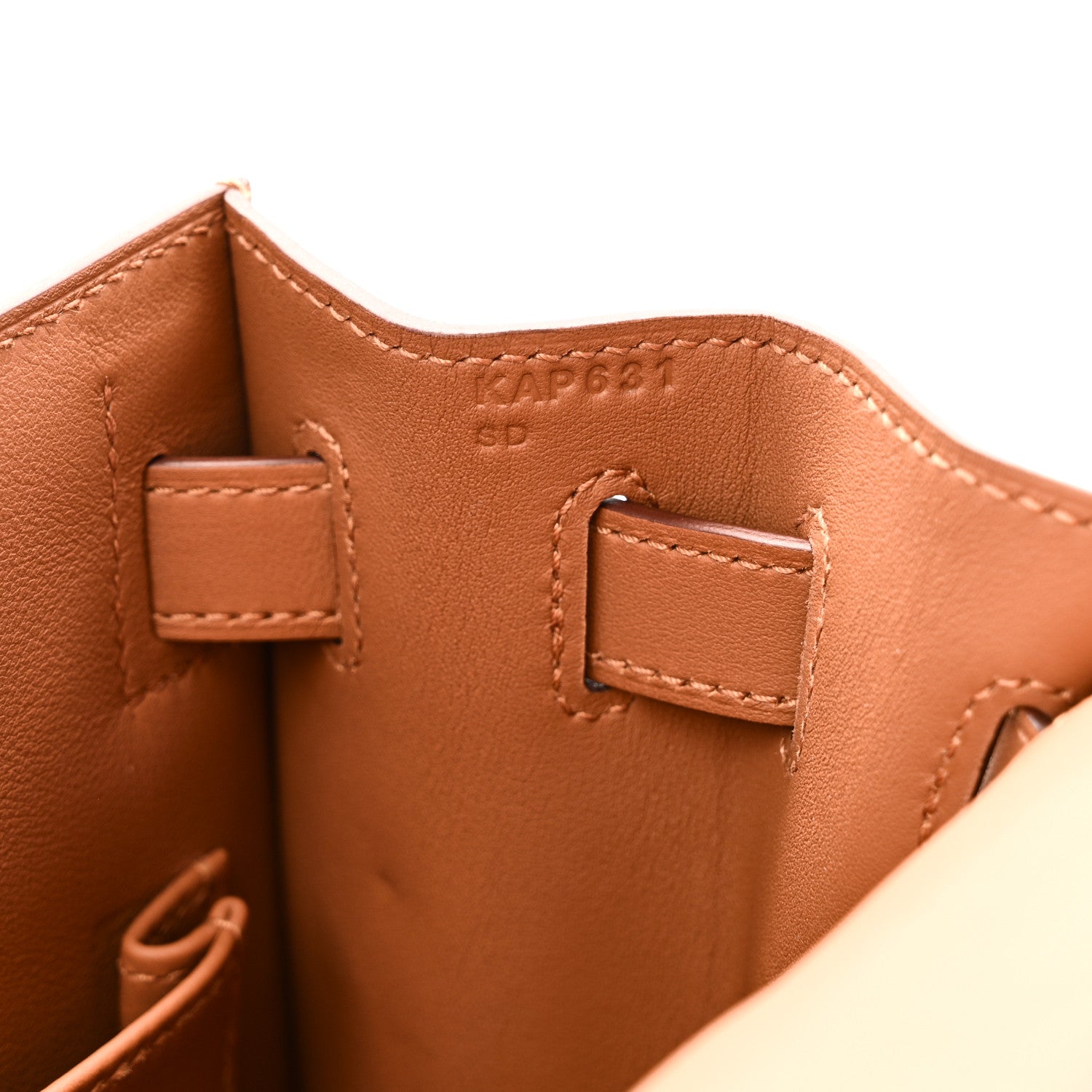 Hermes Toile H Swift Kelly Sellier 28 Ecru Gold 7 of 11