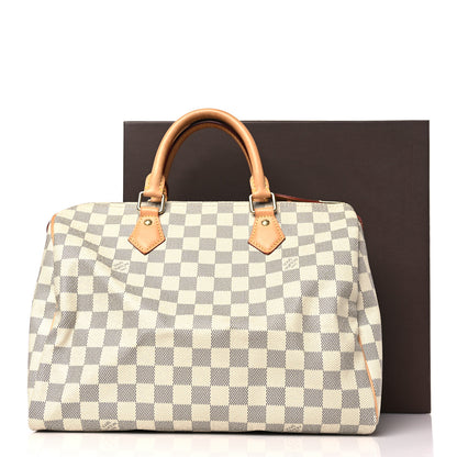 Louis Vuitton Damier Azur Speedy 30 13 of 13