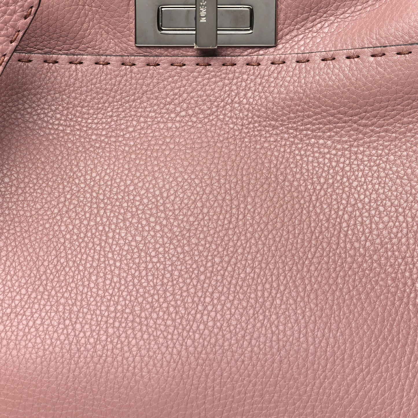 Cuoio Romano Selleria Bi-Color Medium Peekaboo Iconic Satchel English Rose Camelia