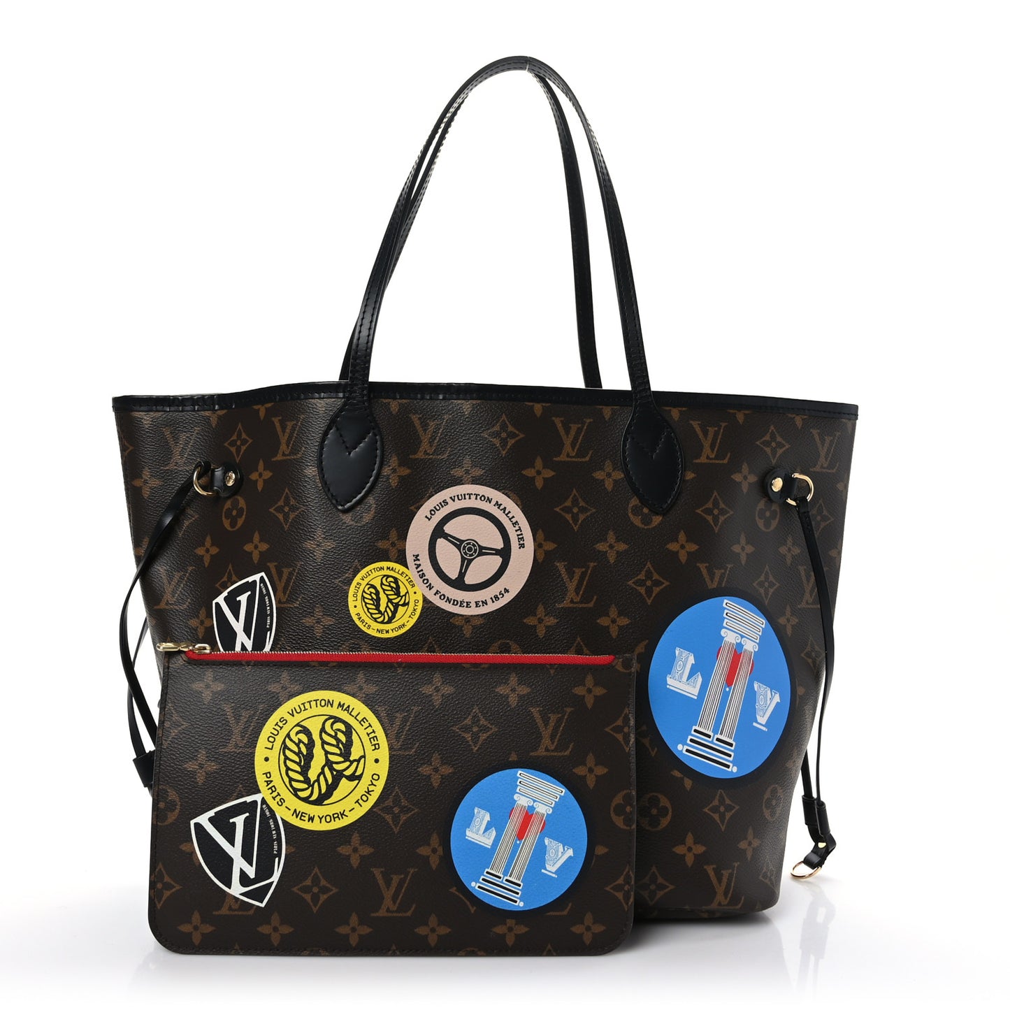 Monogram World Tour Neverfull MM
