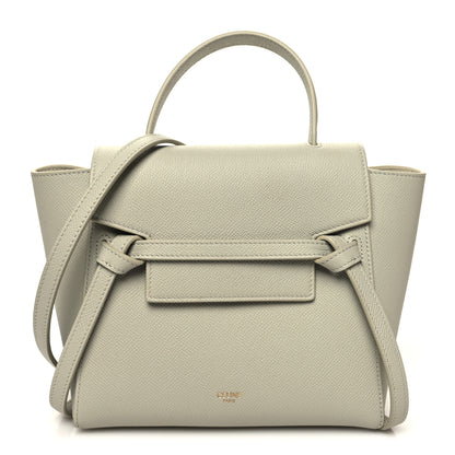 Celine Grained Calfskin Nano Belt Bag Jade 1 of 11