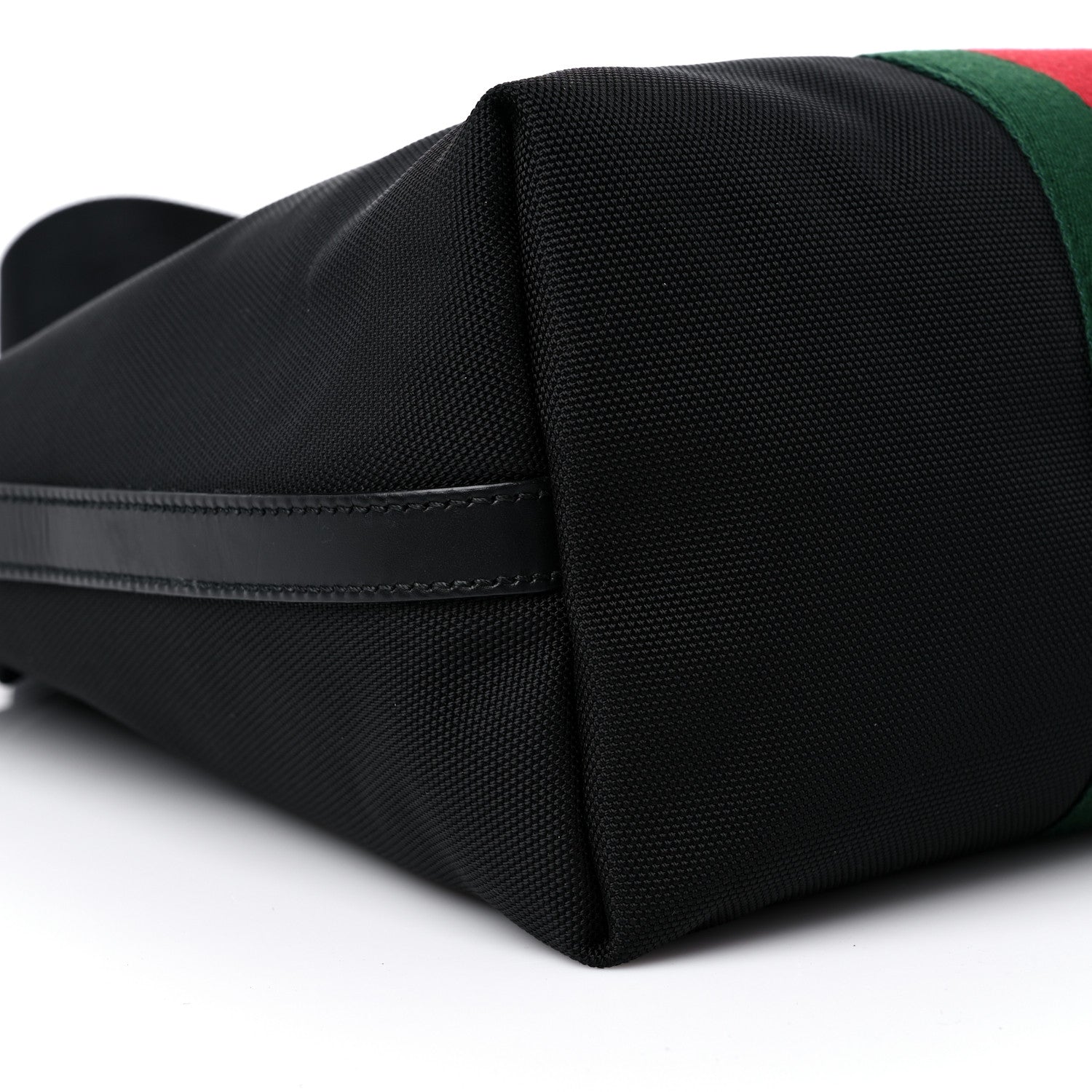 Gucci Techno Canvas Web Vertical Tote Black 8 of 9