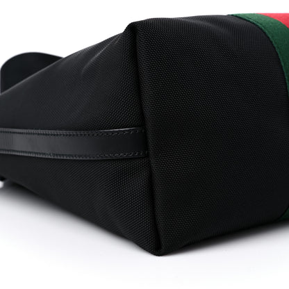 Gucci Techno Canvas Web Vertical Tote Black 8 of 9