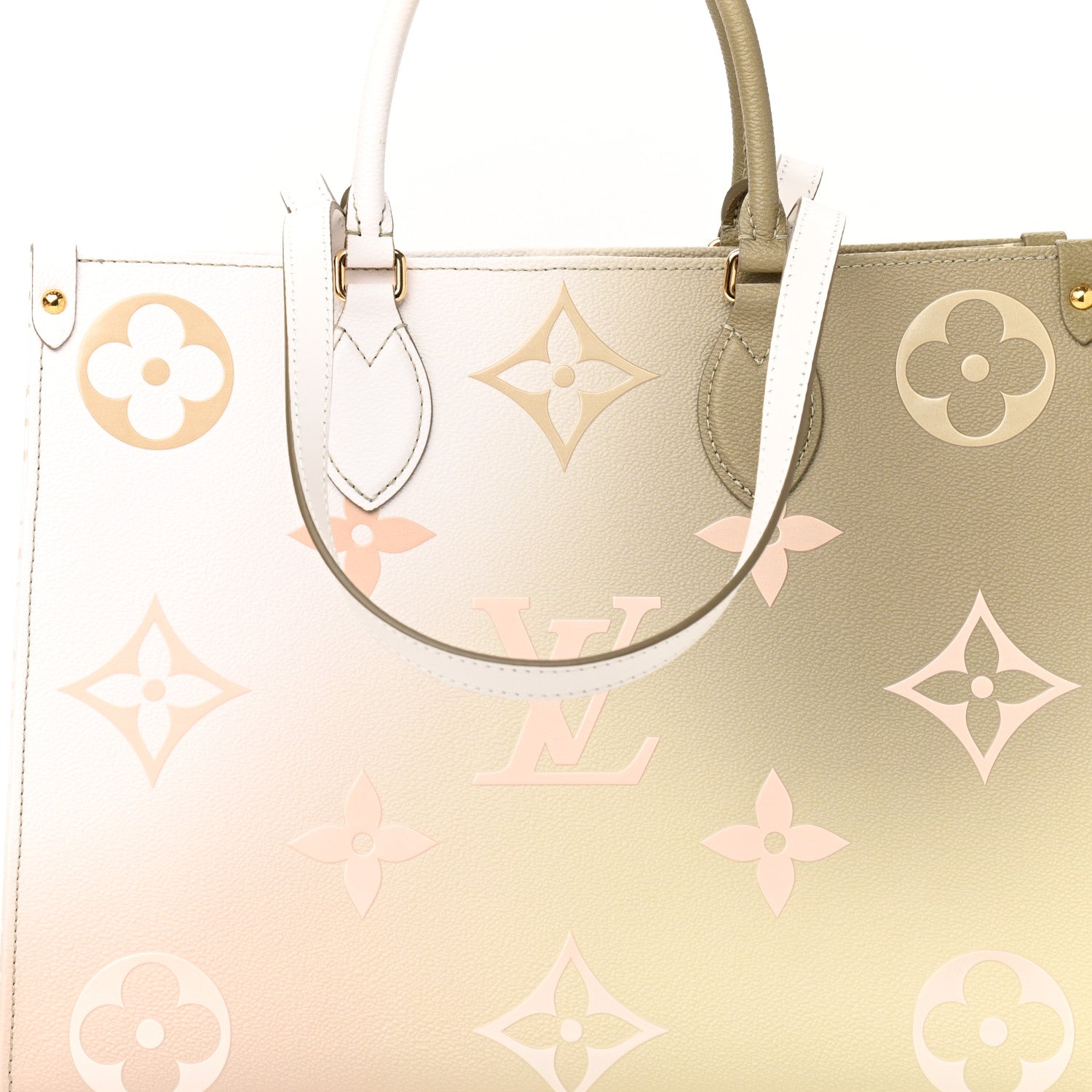 Louis Vuitton Monogram Giant Spring In The City OnTheGo MM Sunset Kaki 7 of 11