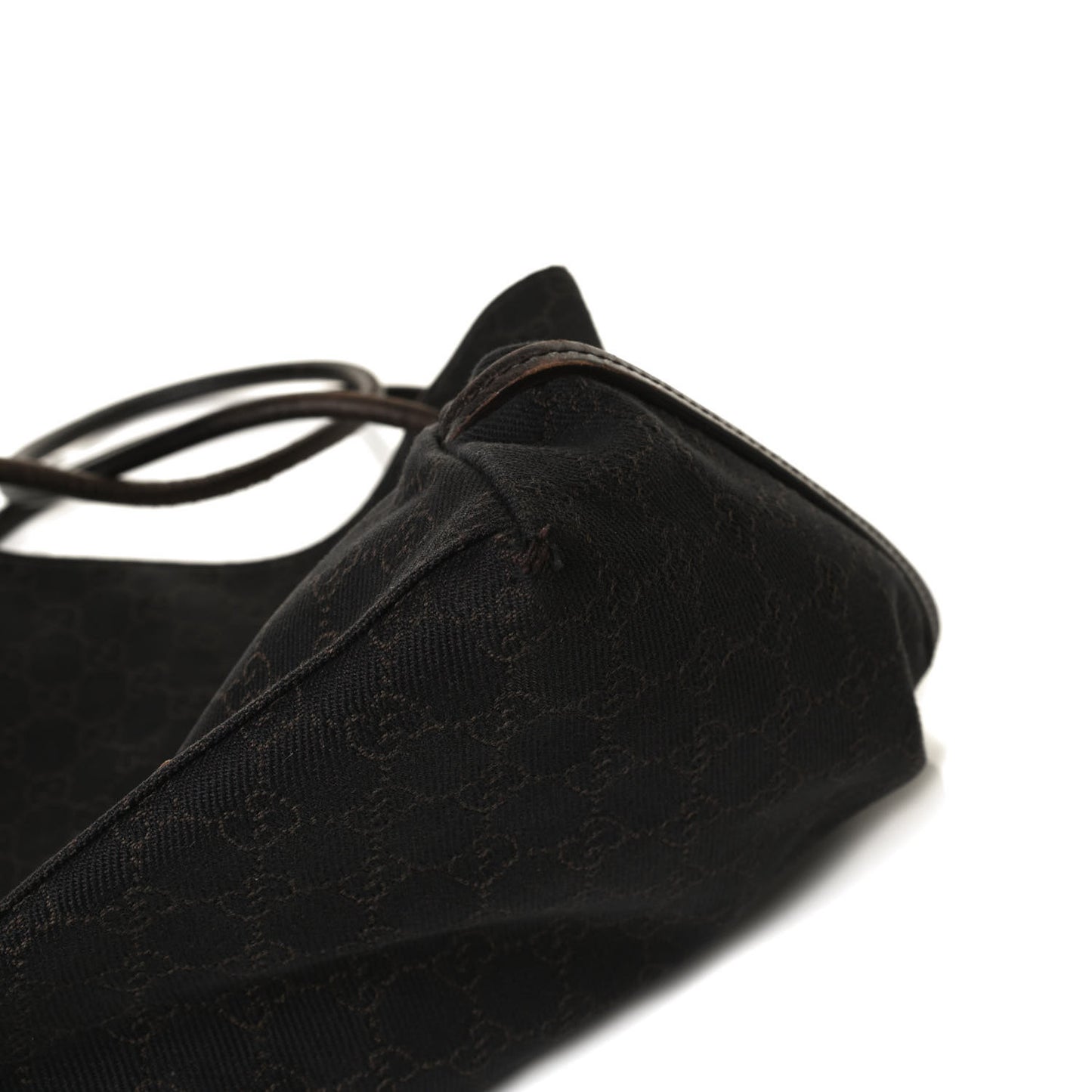 Smooth Calfskin Large Tie Knot Tote Black