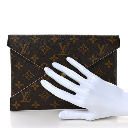 Louis Vuitton Monogram Large Kirigami Pochette Insert Rose Ballerine 2 of 9