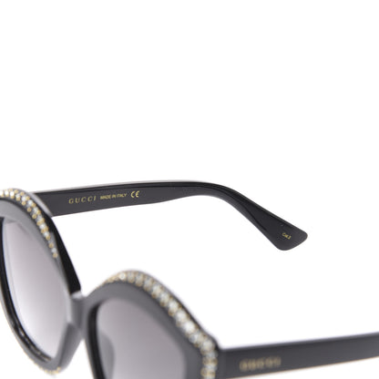 Gucci Crystal Cat Eye GG0118S Sunglasses Black 9 of 10