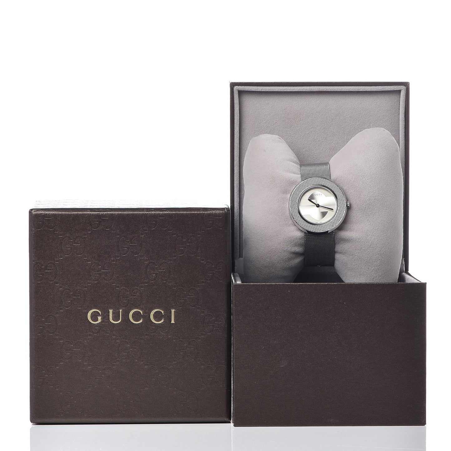 Stainless Steel 36mm U-Play Mesh Quartz Watch