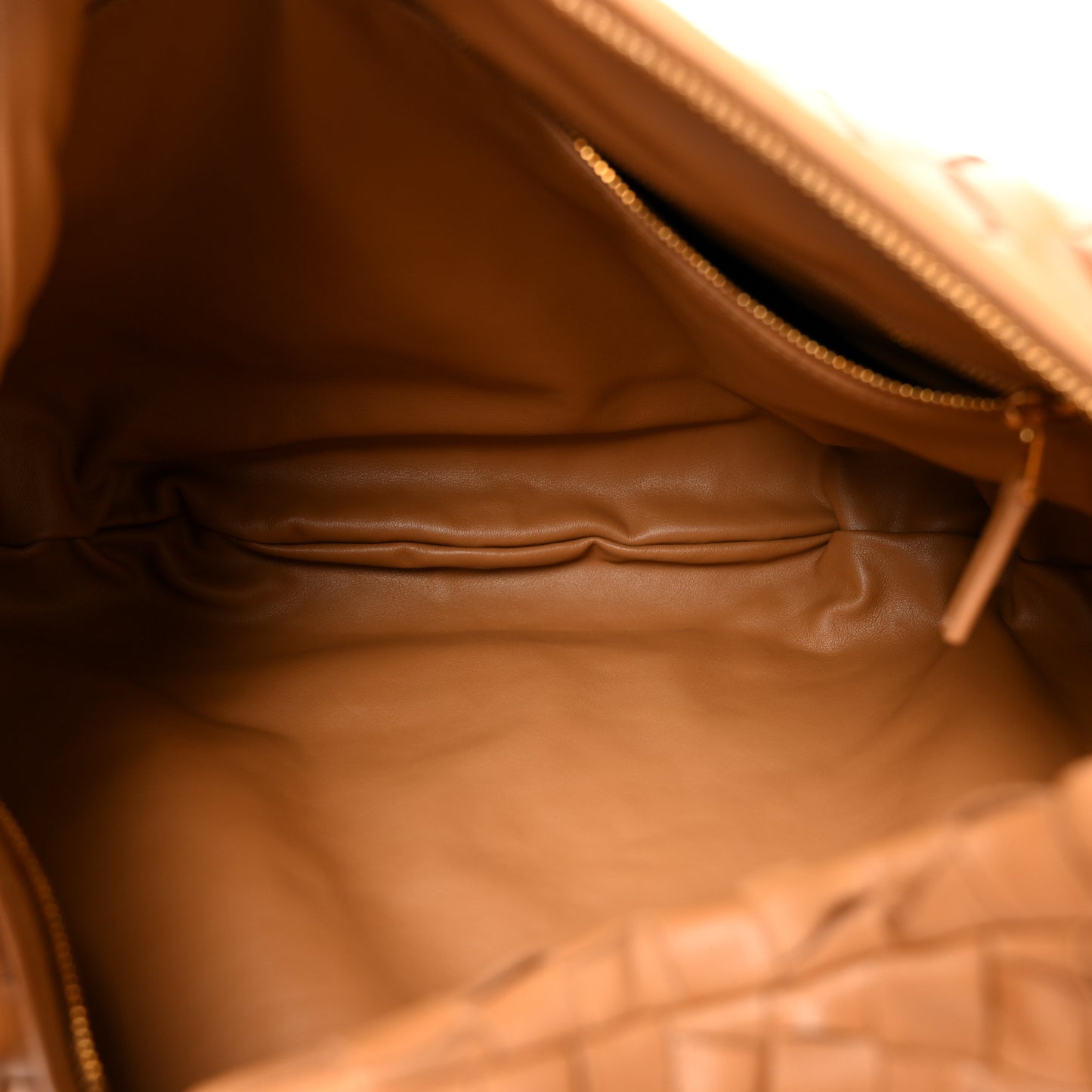 Nappa Intrecciato Small Jodie Caramel