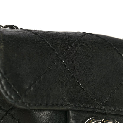 Chanel Lambskin Small Stitched Mini Flap Black 21 of 23