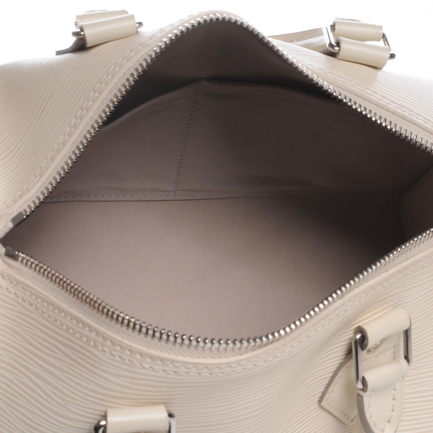 Louis Vuitton Epi Speedy 25 Ivory 6 of 10