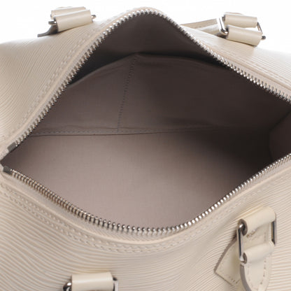 Louis Vuitton Epi Speedy 25 Ivory 6 of 10