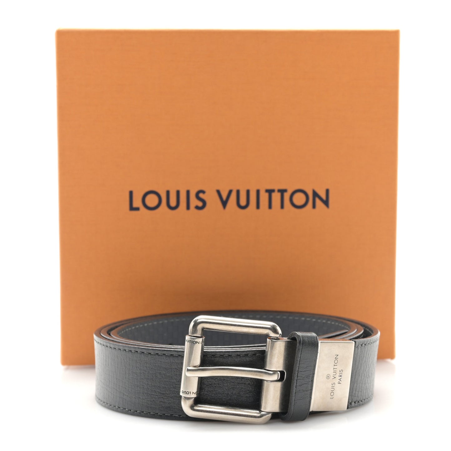 Damier Santur Reversible Belt 100 40 Black