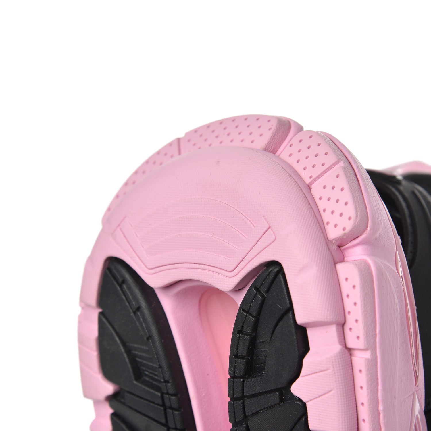 Balenciaga Mesh Nylon Bi-Color Womens Track Sneakers 36 Black Pink 9 of 14