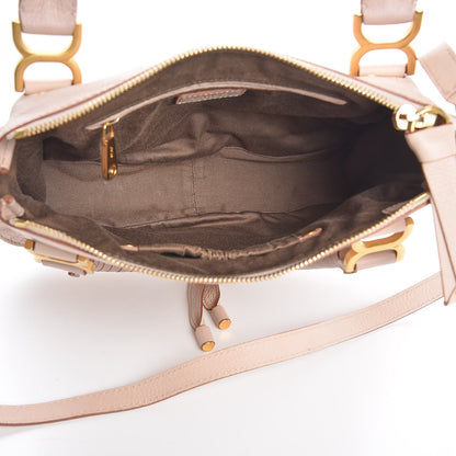 Chloe Calfskin Medium Marcie Satchel Nude Pink 6 of 13