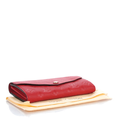 Louis Vuitton Empreinte Sarah Wallet NM Cherry 4 of 7