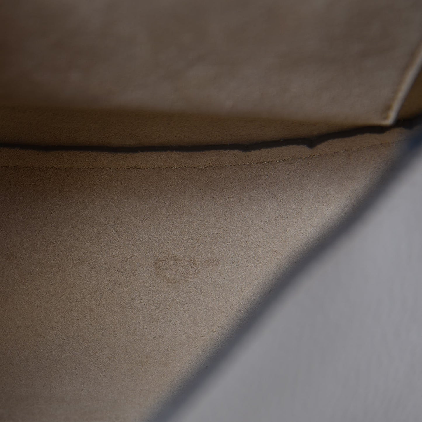 Grained Lambskin Mini Drew Shoulder Bag Motty Grey
