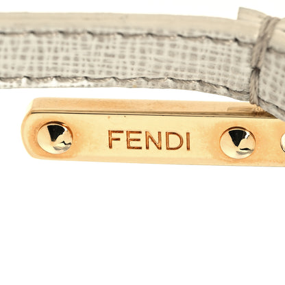 Fendi Fox Fur Pom Pom Bag Charm White 3 of 4