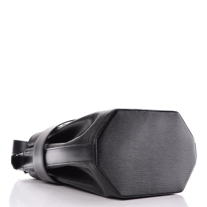 Louis Vuitton Epi Sac D'Epaule Black 4 of 10