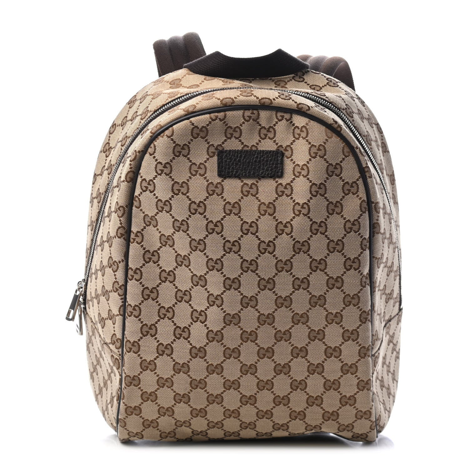 Gucci Monogram Travel Backpack Dark Brown 1 of 4