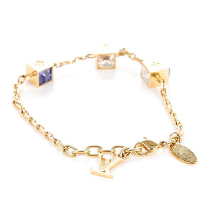 Louis Vuitton Swarovski Gamble Bracelet Azur Gold 5 of 6