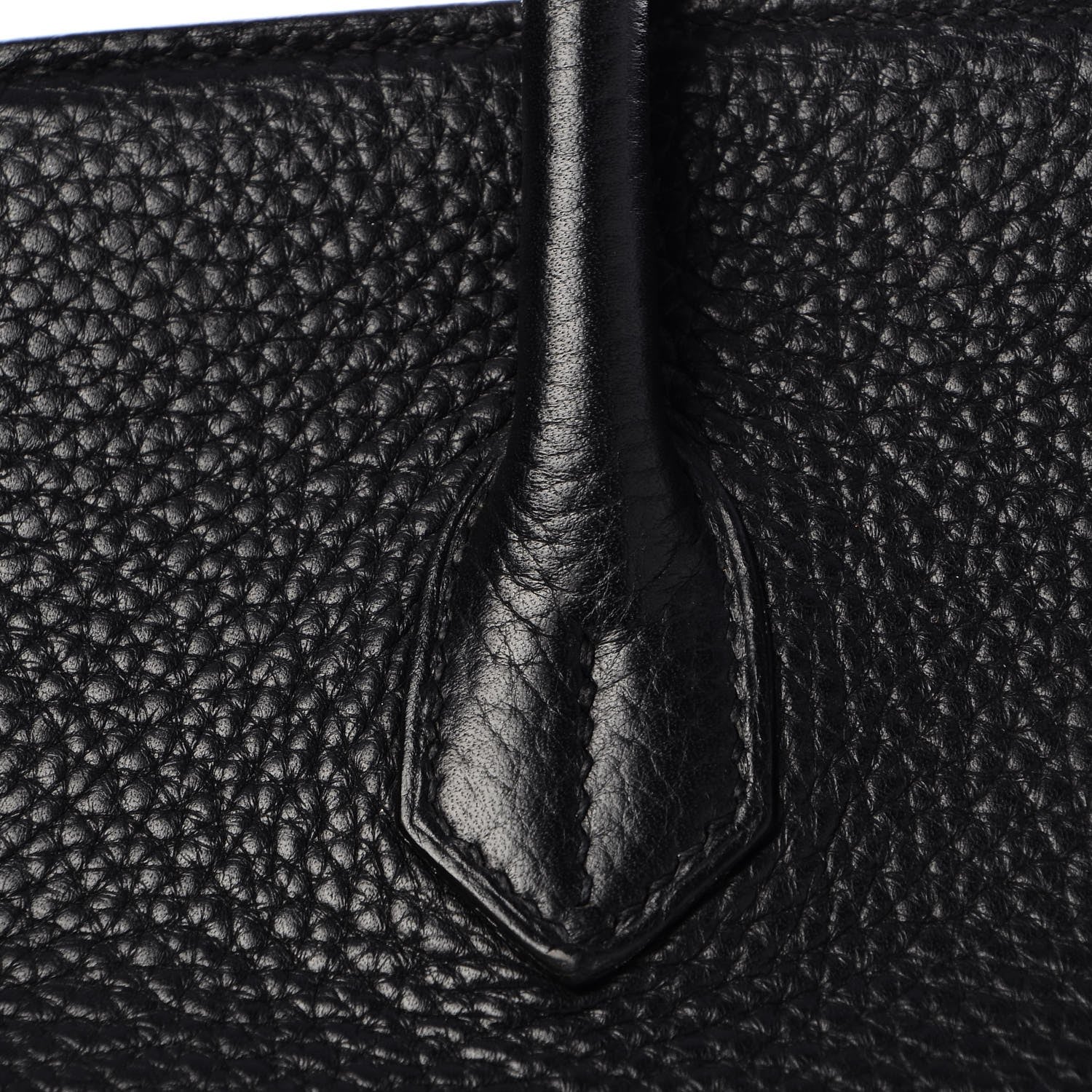 Hermes Taurillon Clemence Birkin 35 Black 31 of 36