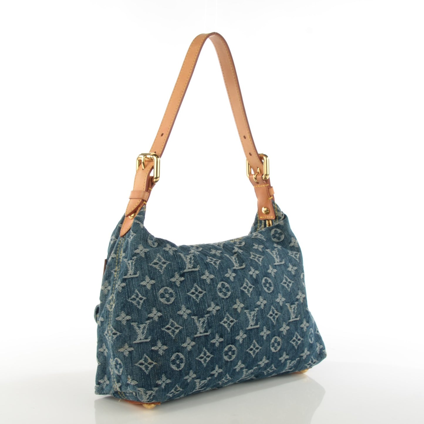 Monogram Denim Baggy PM Blue