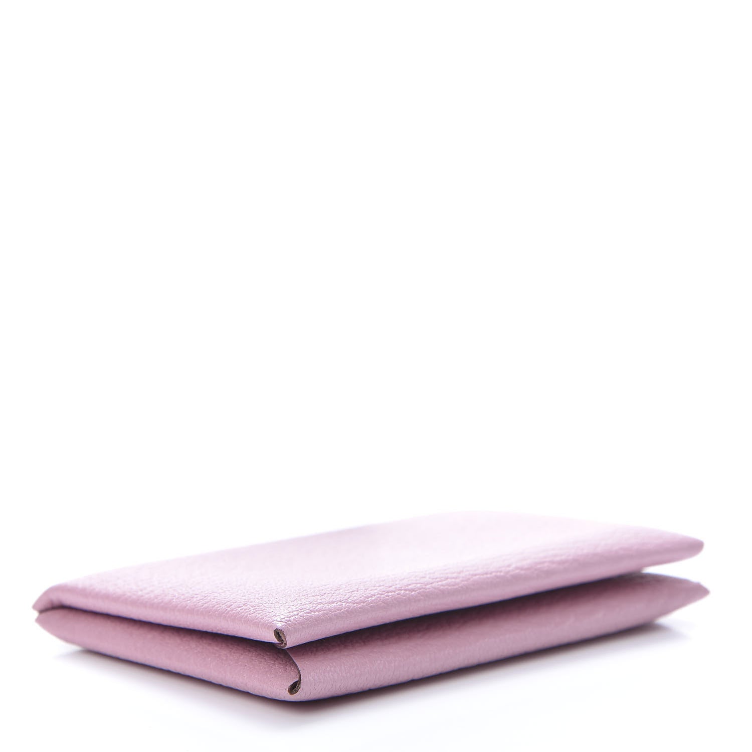 Hermes Chevre Mysore Calvi Card Case Mauve Sylvestre 4 of 8
