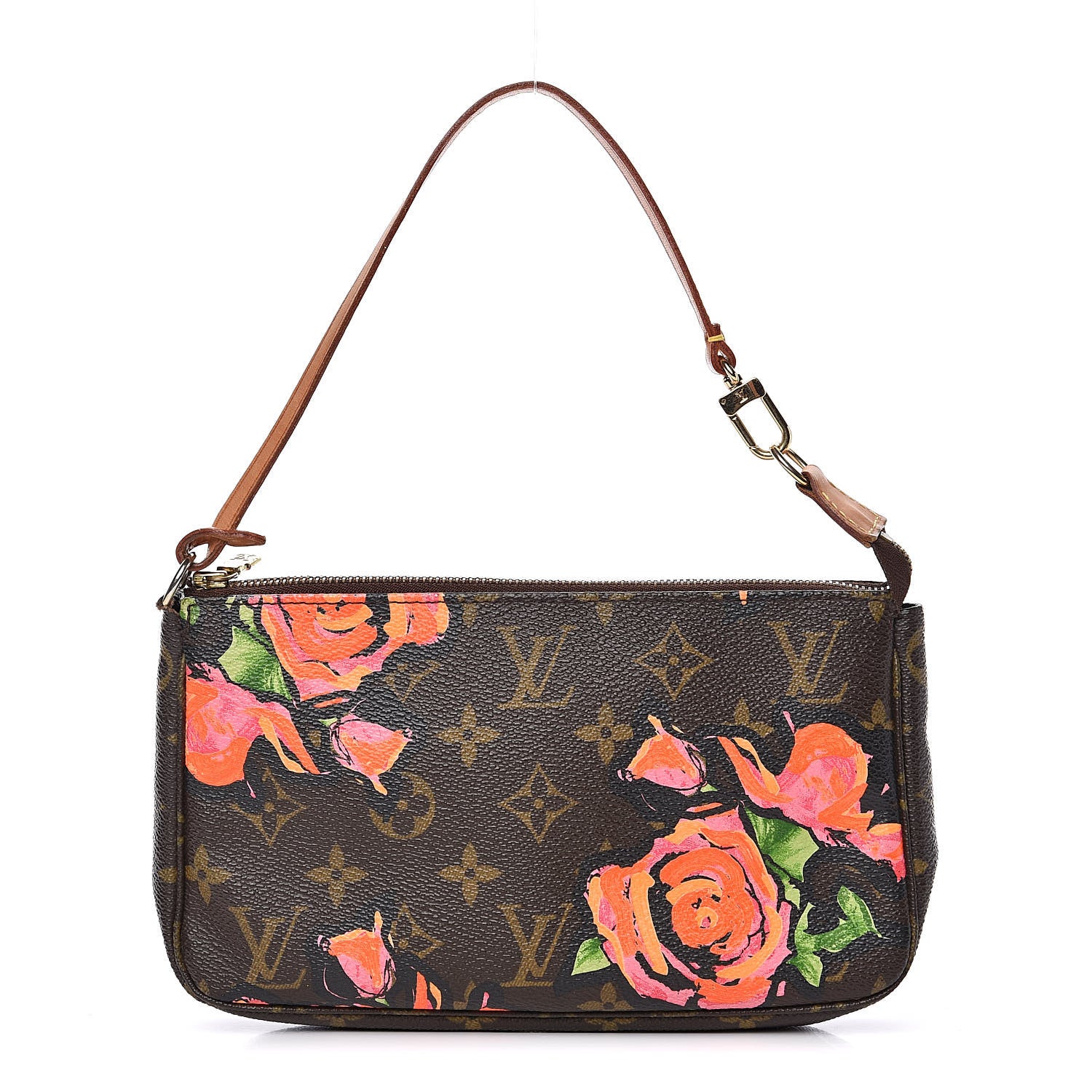 Louis Vuitton Monogram Roses Pochette Accessories 1 of 10