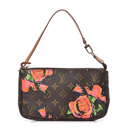 Louis Vuitton Monogram Roses Pochette Accessories 1 of 10