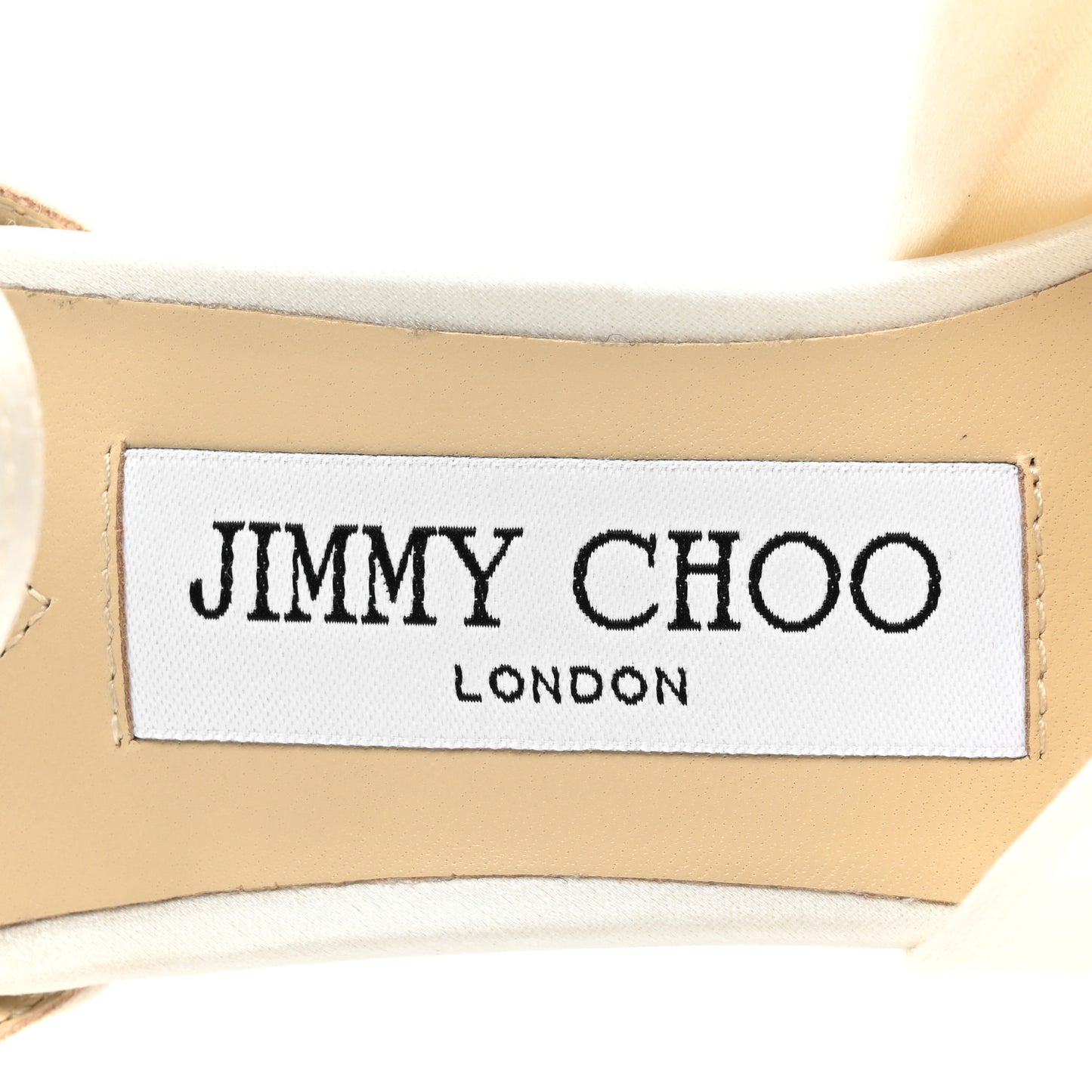 Satin Rosie 120 Sandals 35 Ivory