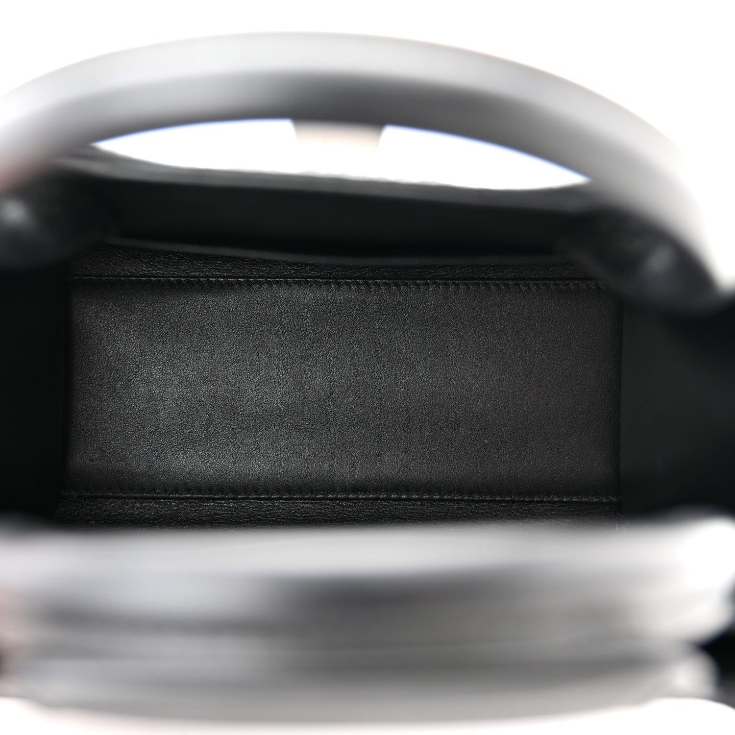 Christian Dior Grained Calfskin Diorever Flap Black 5 of 12