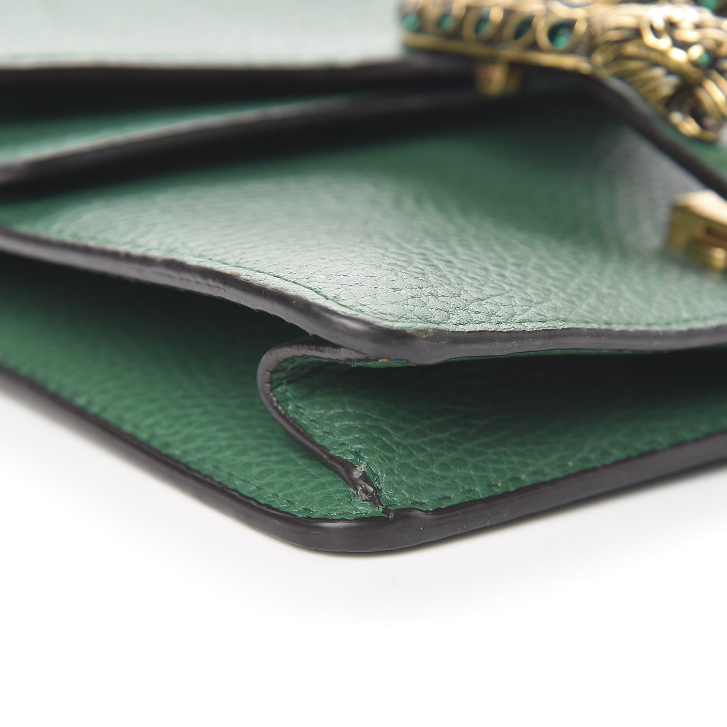Gucci Calfskin Mini Dionysus Shoulder Bag Emerald 5 of 11
