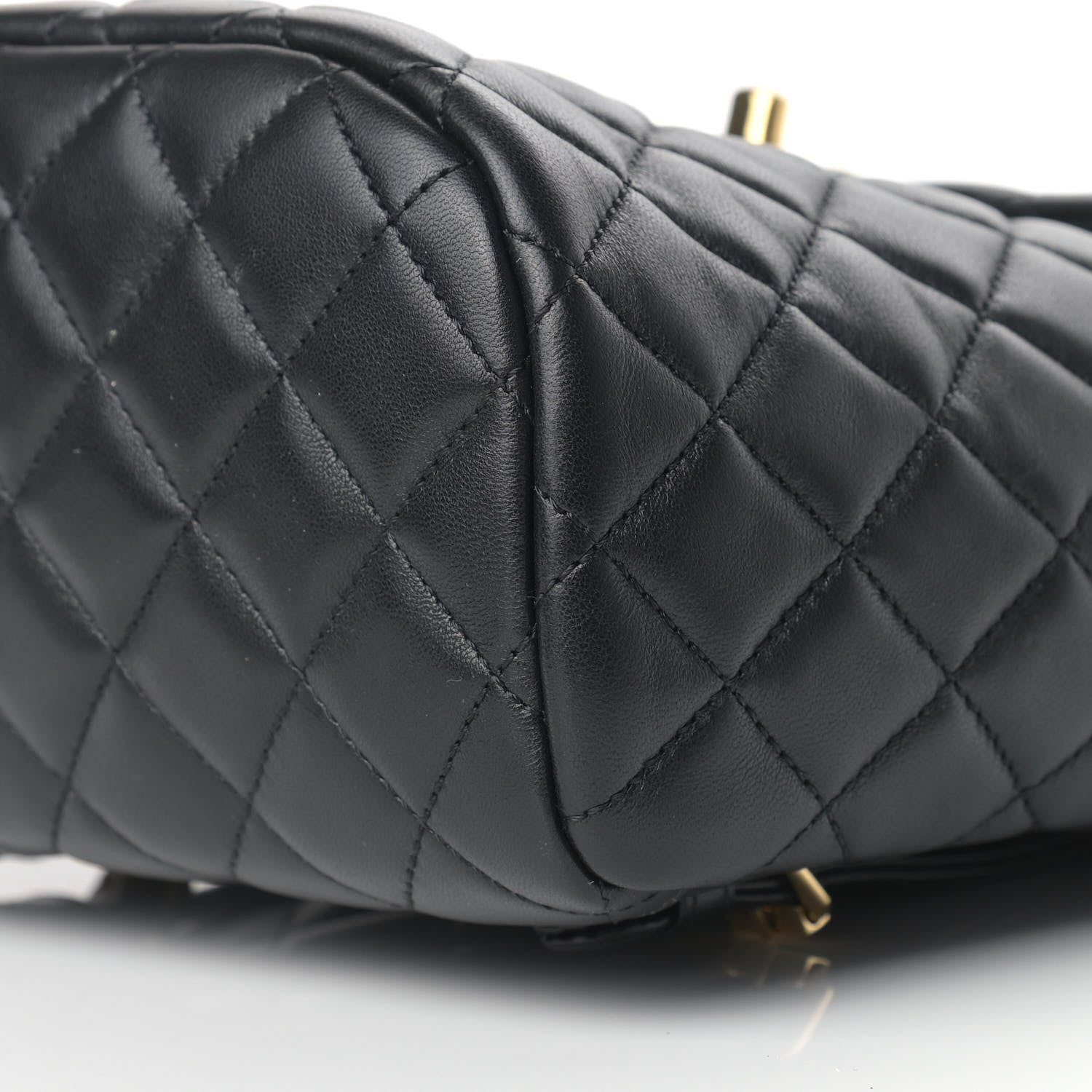 Chanel Lambskin Quilted Small Urban Spirit Backpack Black 9 of 11