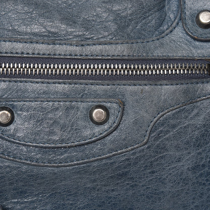 Balenciaga Chevre Classic Silver Hardware City Bleu Jean 20 of 25