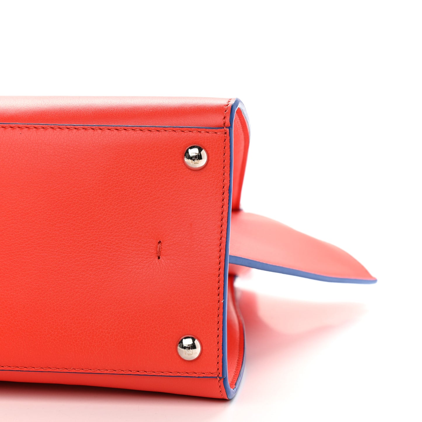 Vitello Dolce Shiny Nappa Petite 3Jours Tote Papavero