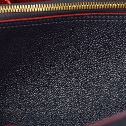Louis Vuitton Empreinte Montaigne GM Marine Rouge 12 of 18