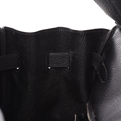 Hermes Taurillon Clemence Birkin 35 Black 18 of 32