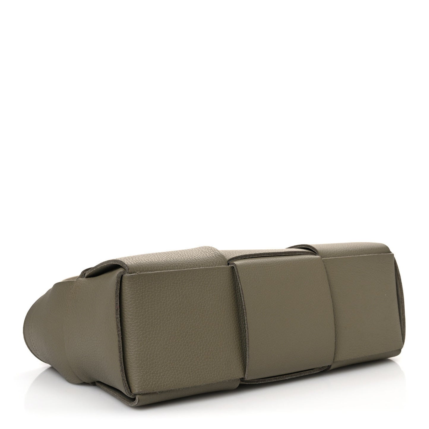 Nappa Maxi Intreccio Mini Arco Tote Taupe Grey