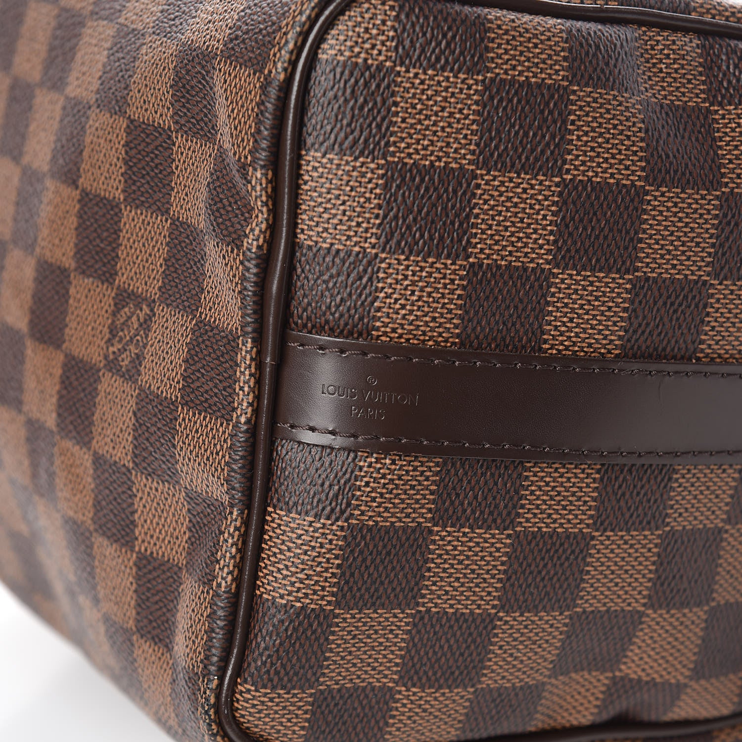 Louis Vuitton Damier Ebene Speedy Bandouliere 25 9 of 10