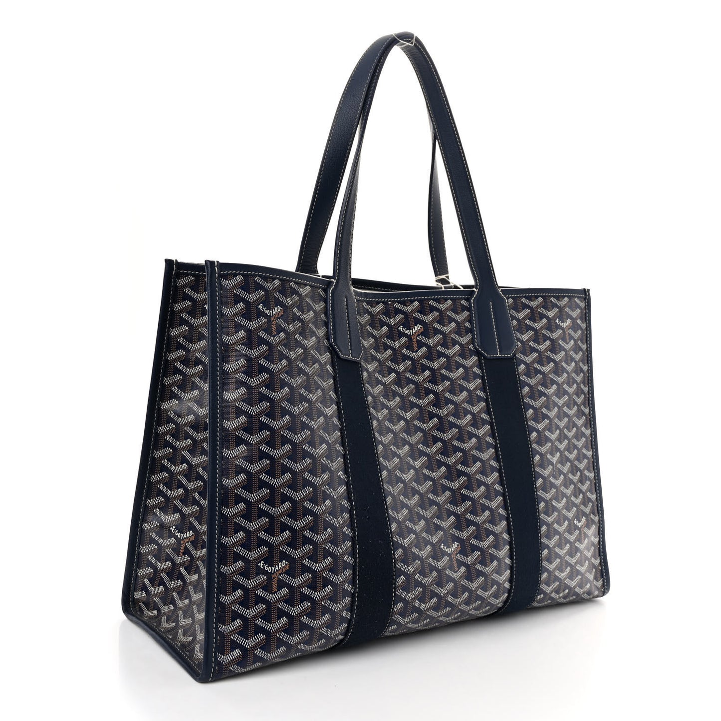 Goyardine Villette Tote Blue